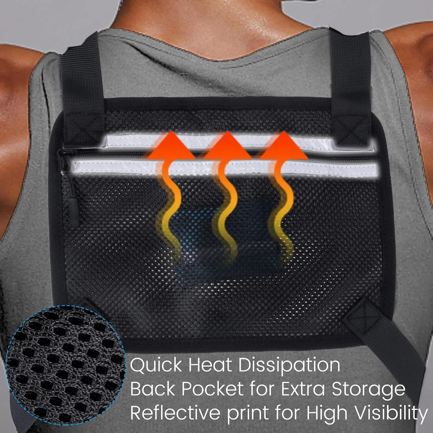 Спортивная нагрудная сумка gracetune - Фотография_5