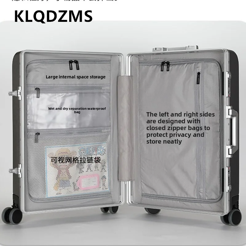 Klqdzms высококачественный чемодан на молнии - Фотография_3