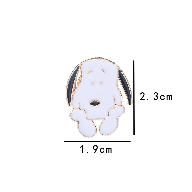 Kawaii snoopy брошь мультфильм - Фотография_6