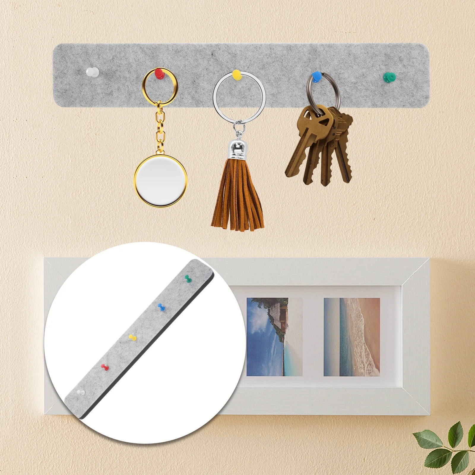 1 комплект, 1 комплект фетровых полосок для объявлений для стен - Фотография_2