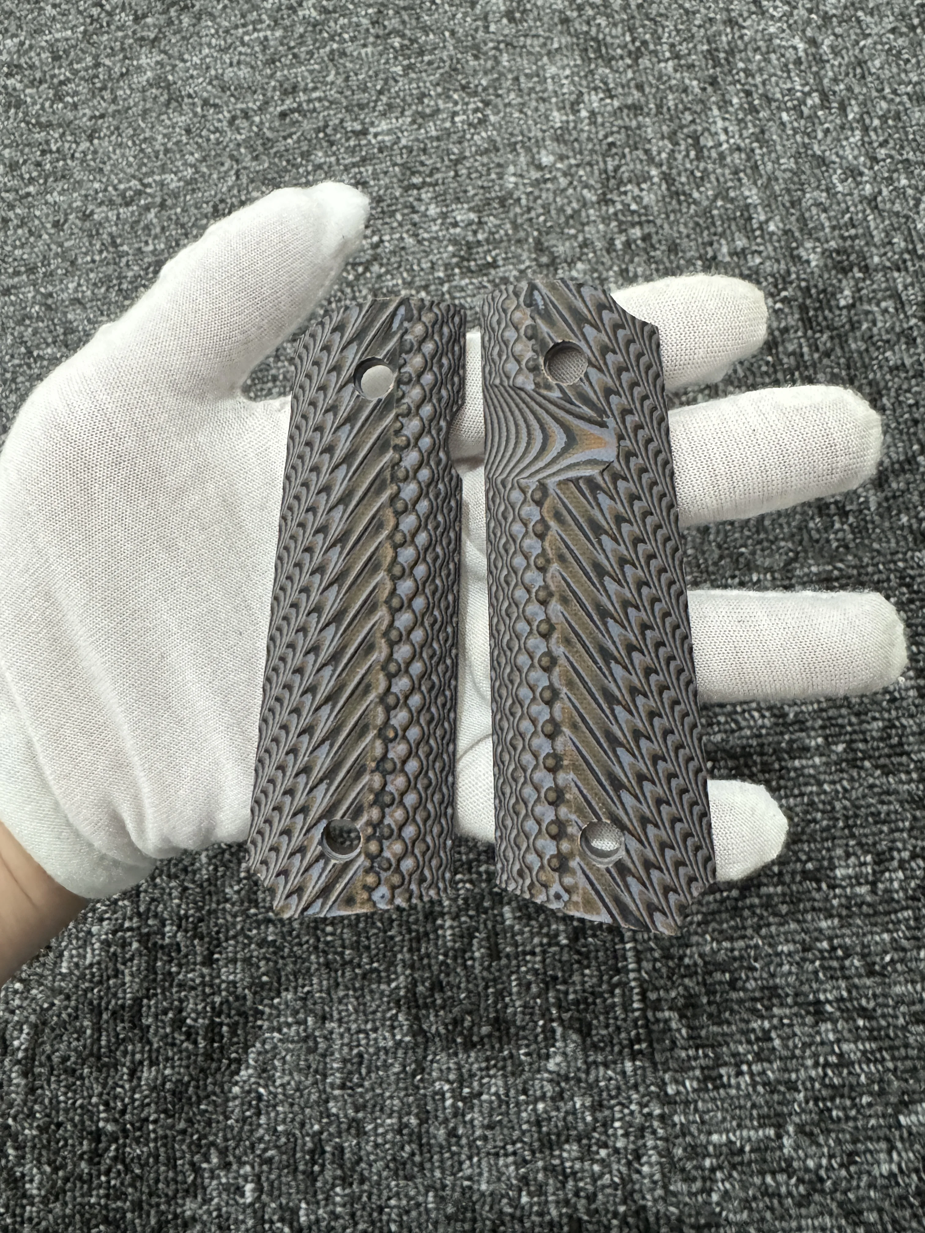 Ctg g10 полноразмерные ручки для пистолета 1911 - Фотография_3