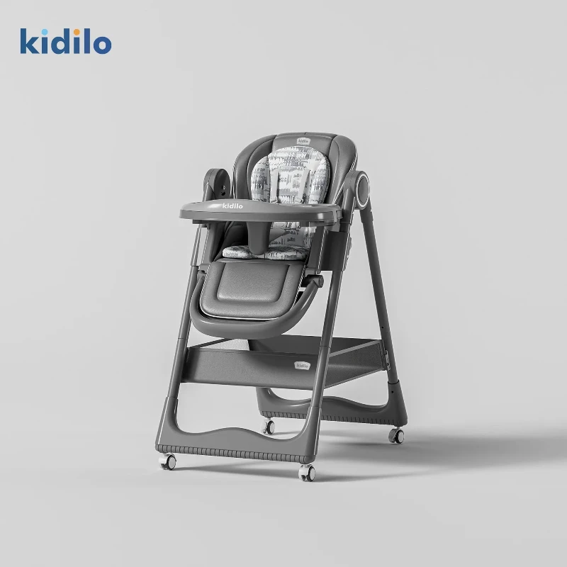 Портативный многофункциональный детский обеденный стул - Фотография_2