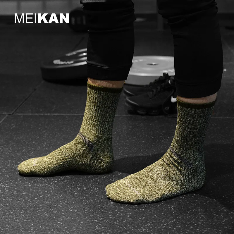 Meikan мужские носки из мериносовой - Фотография_5