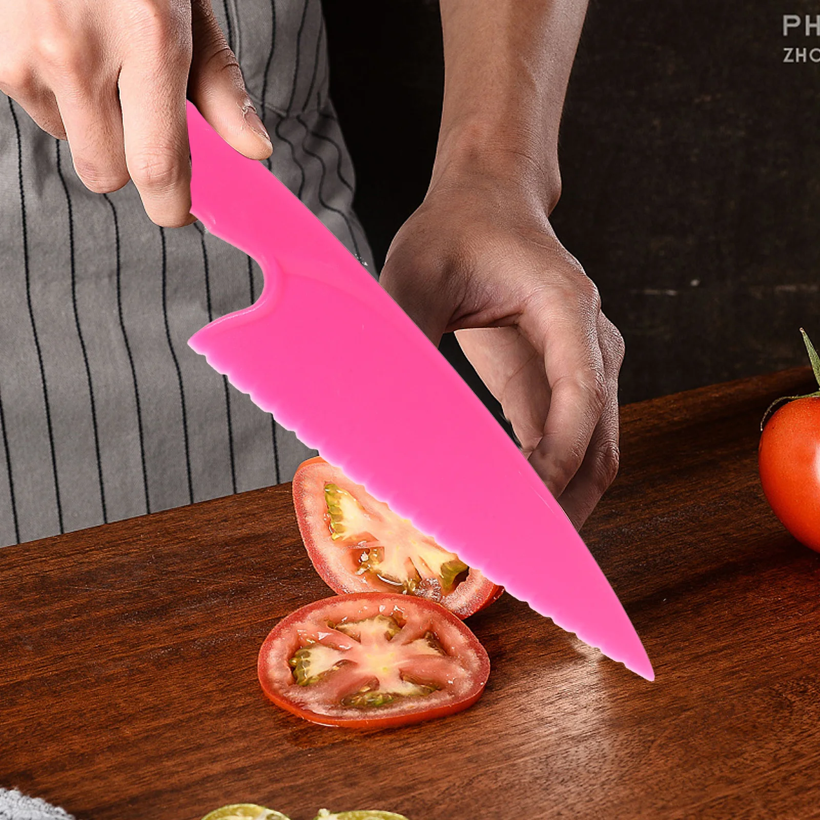 Пластиковый резак для фруктов для малышей - Фотография_5