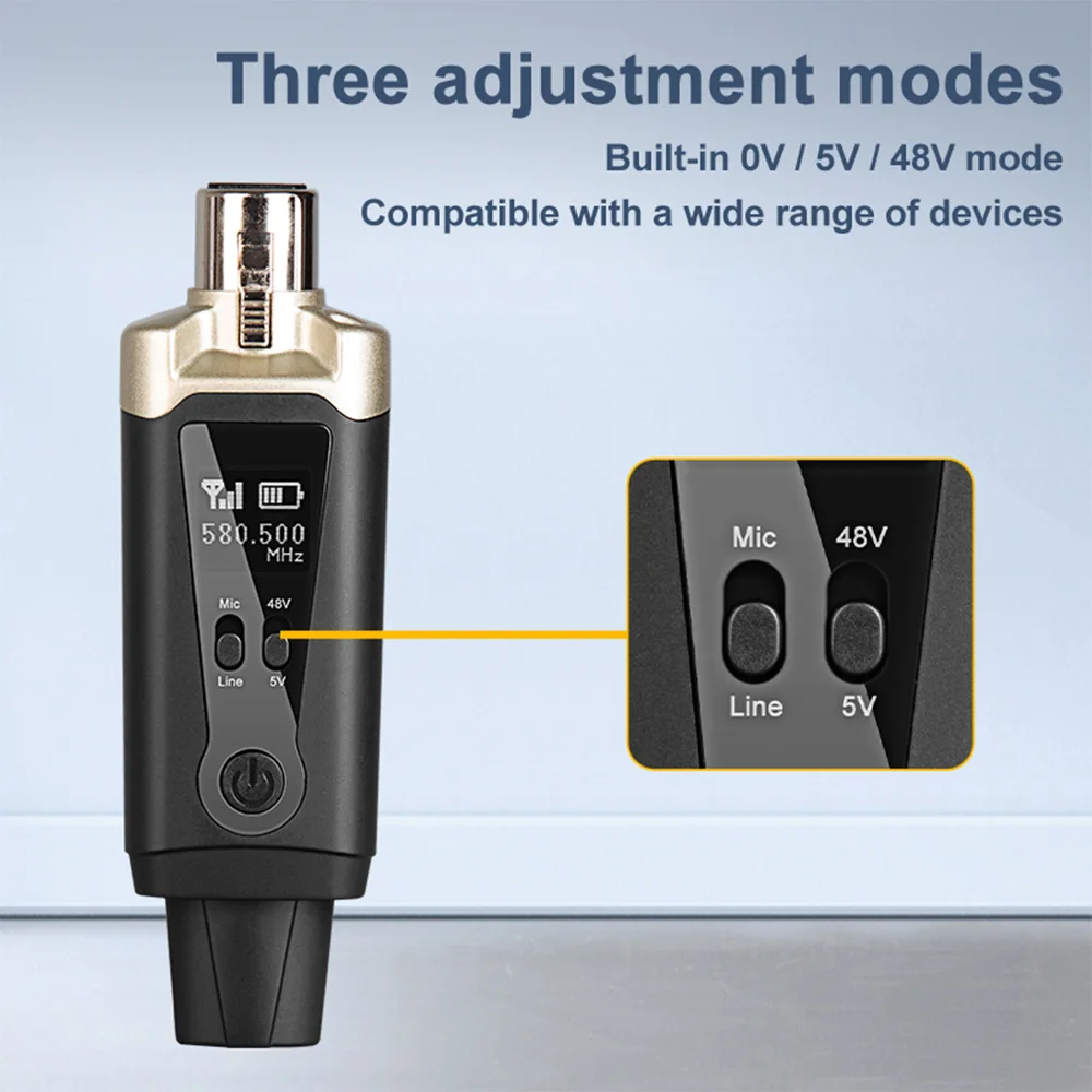 Stlf микрофон беспроводной xlr-передатчик - Фотография_4