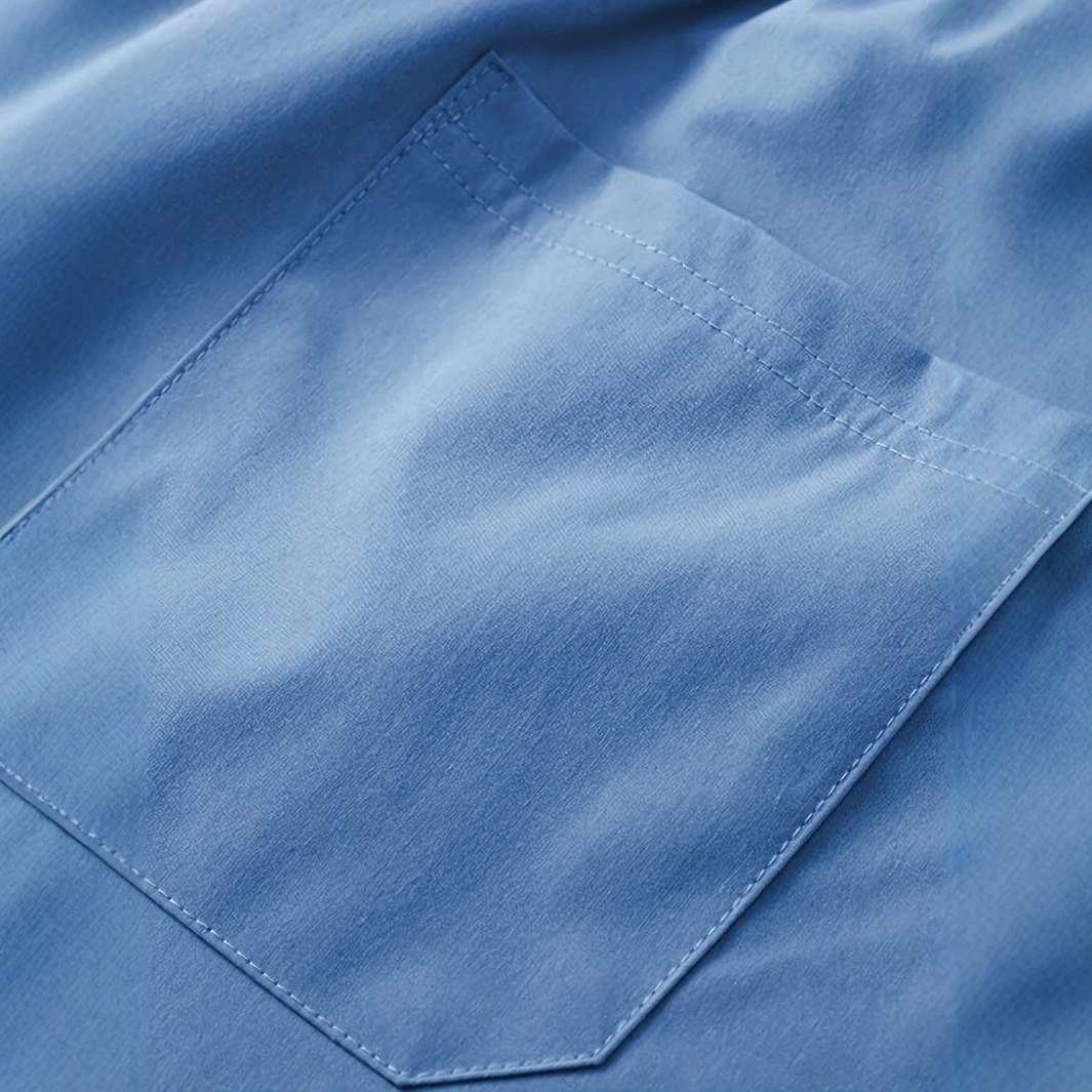 Мужские повседневные летние шорты с карманами — черные - Фотография_5