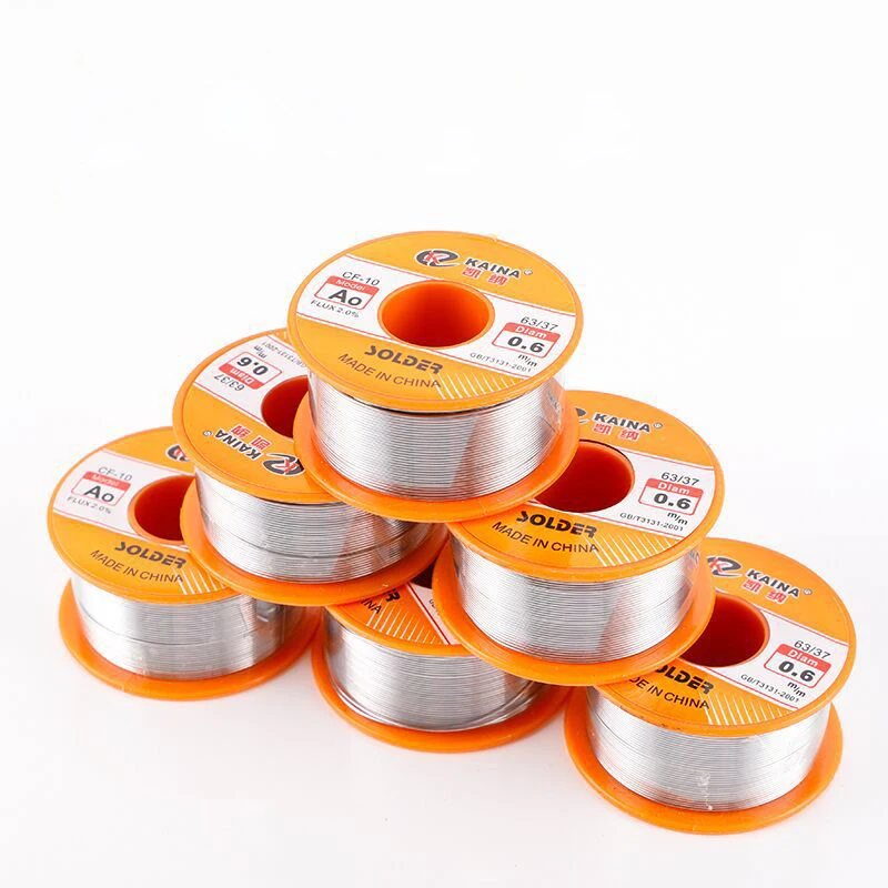 Канифольная проволока для припоя олово b-1 63/37 флюс 2 - Фотография_6