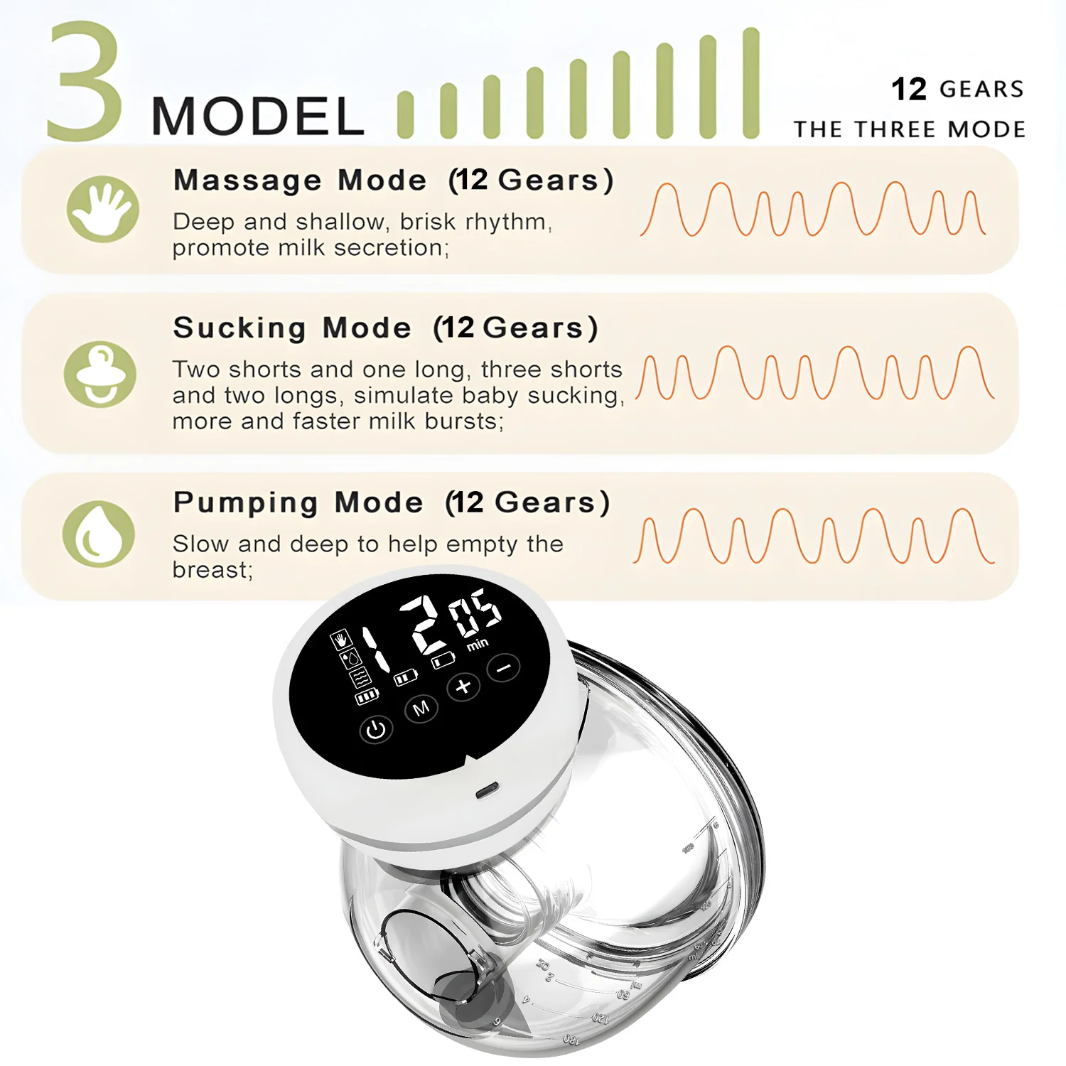 New wearable breast pump electric - Фотография_5