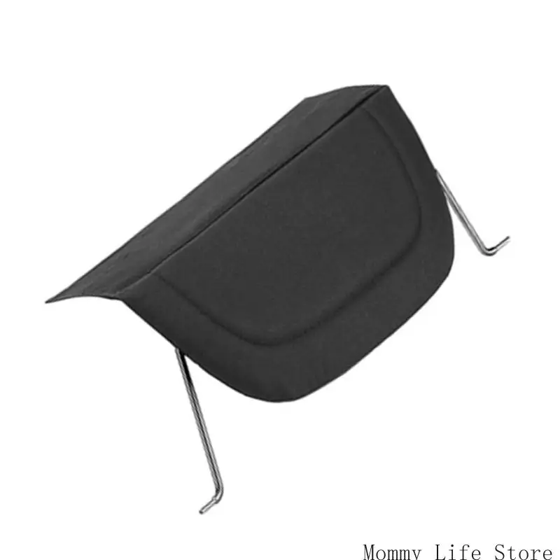 Easy attach strollers footrest
