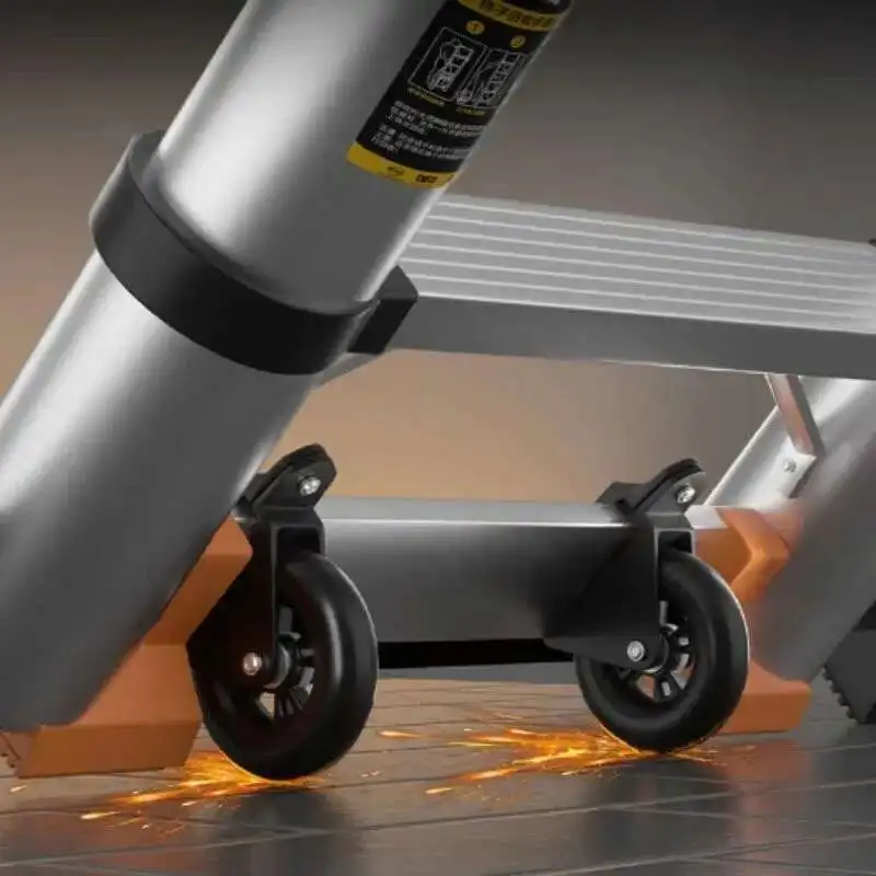 Телескопическая стремянка из сплава - Фотография_4