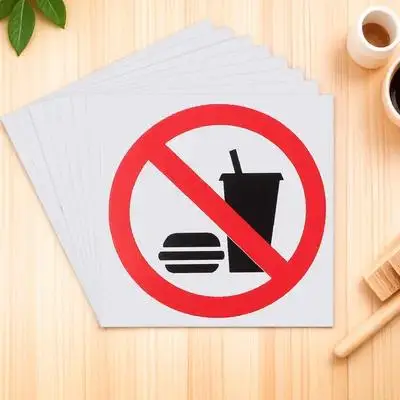 Наклейка без еды или напитков - Фотография_6