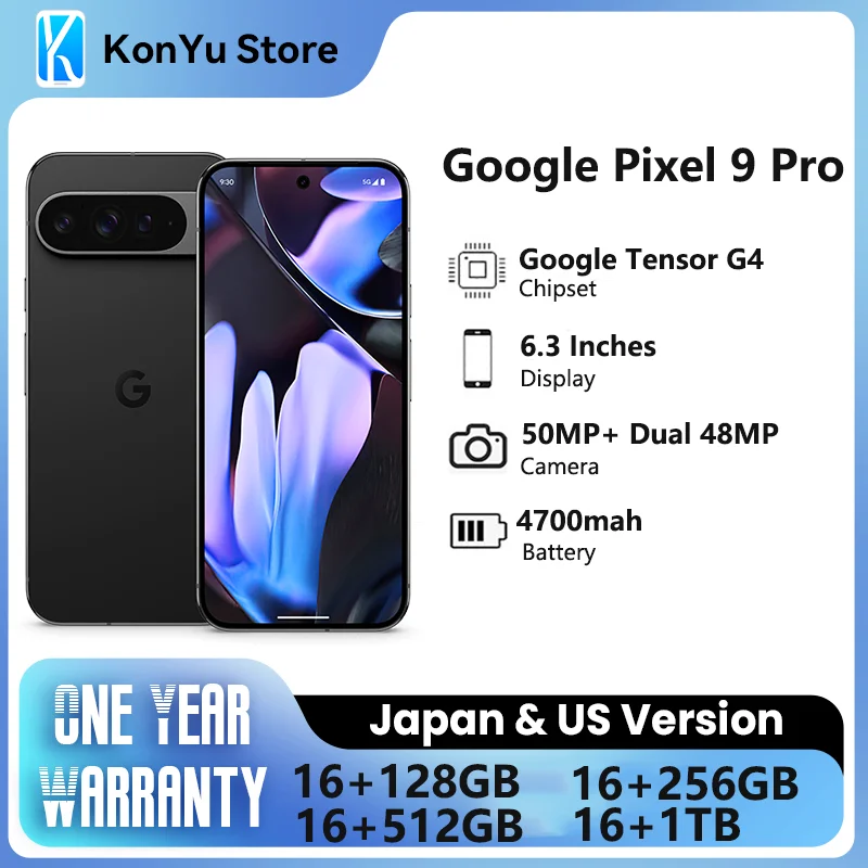 Совершенно новый смартфон google pixel 9 pro 6