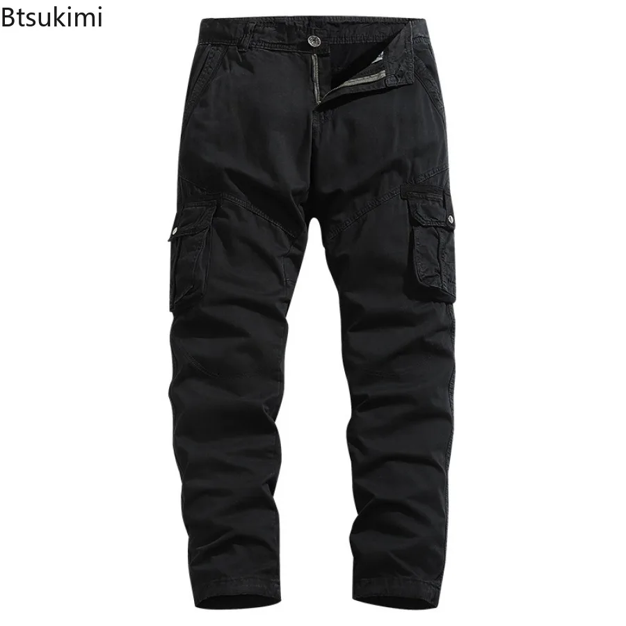 Мужские брюки-карго из 2024 хлопка - Фотография_5