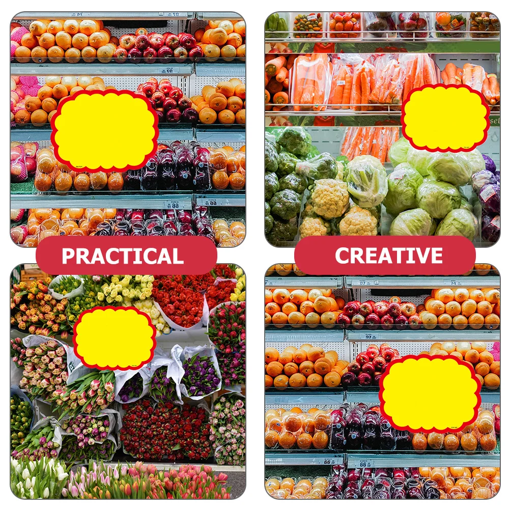 Ценники, привлекательные этикетки в форме взрыва