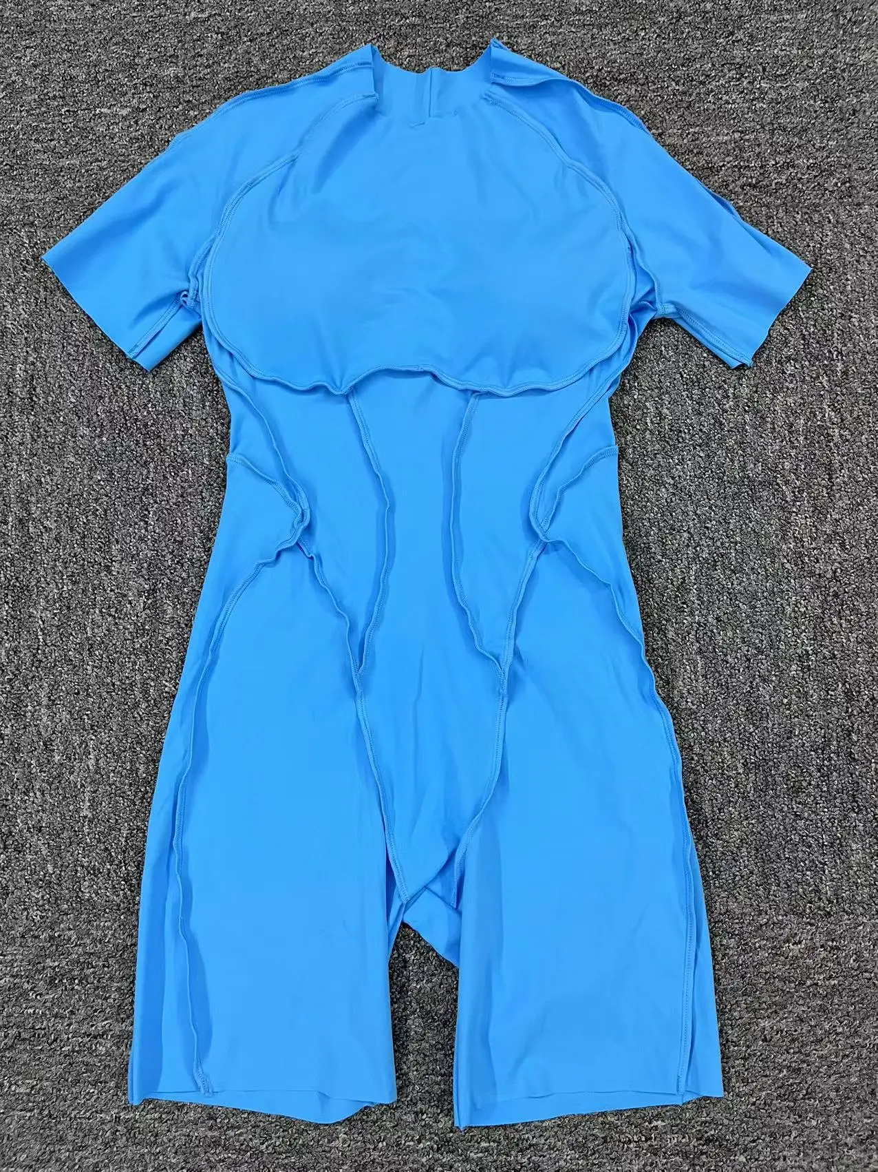 Нейлоновый женский боди с подкладкой - Фотография_5