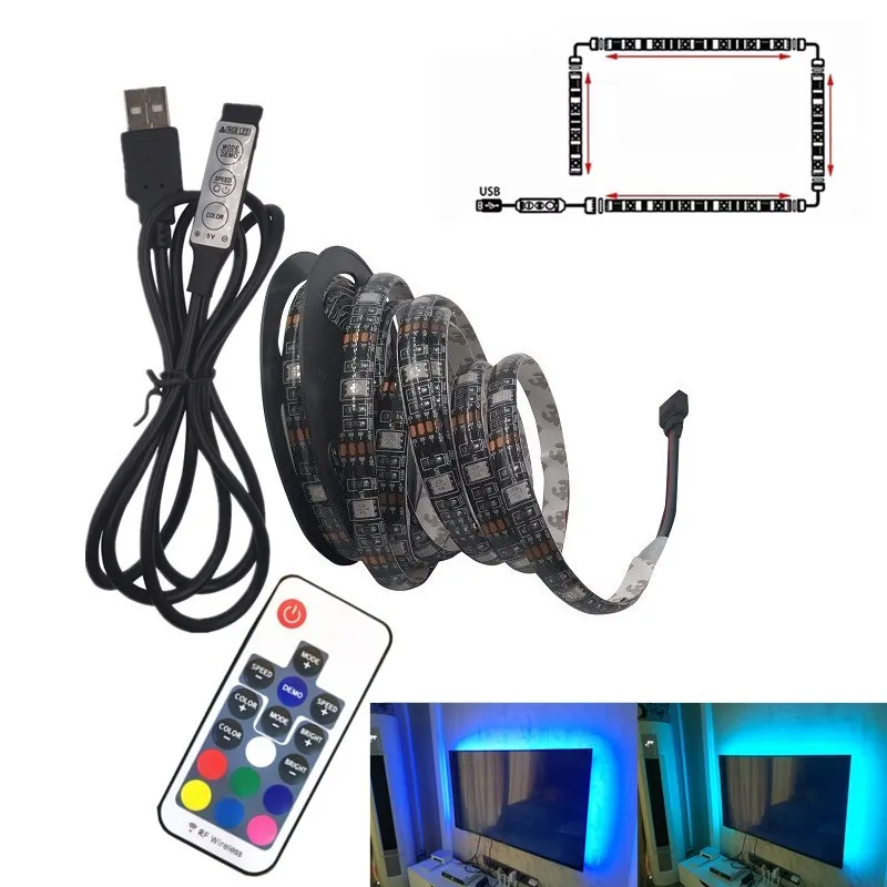 Usb светодиодная лента 5050 rgb