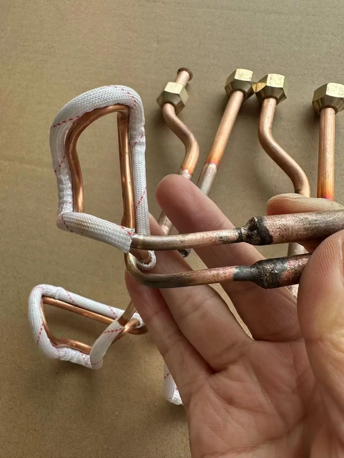 Открытые медные индукционные нагревательные кольца - Фотография_6
