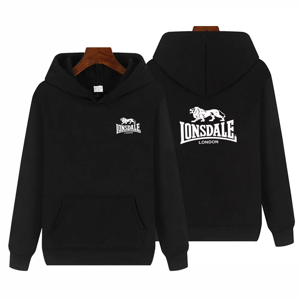 Мужские и женские толстовки с принтом lonsdale