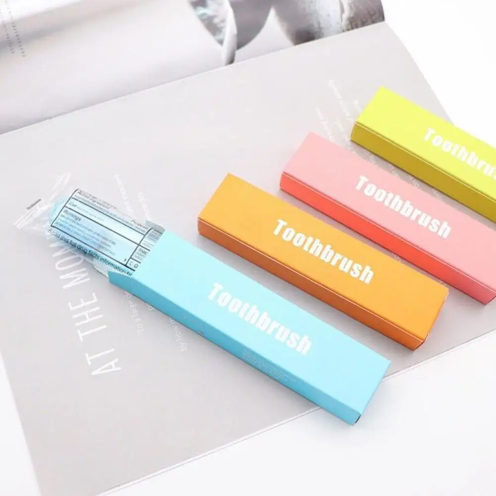 Портативная складная зубная щетка для путешествий - Фотография_2