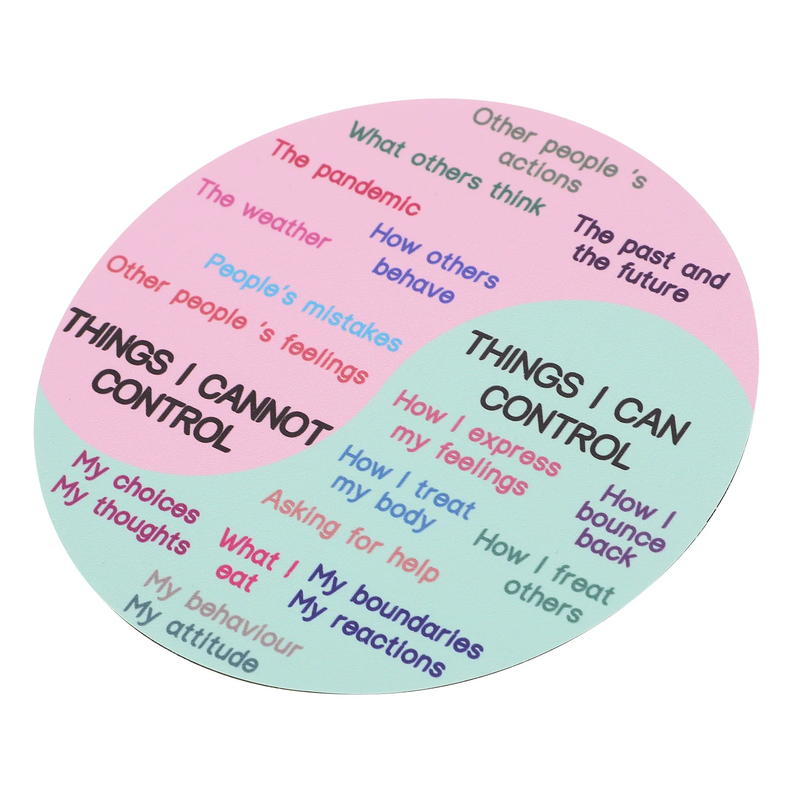 Колесо чувства, магнитная резиновая наклейка из пвх - Фотография_3