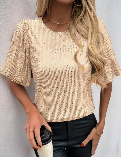 Новая однотонная женская футболка