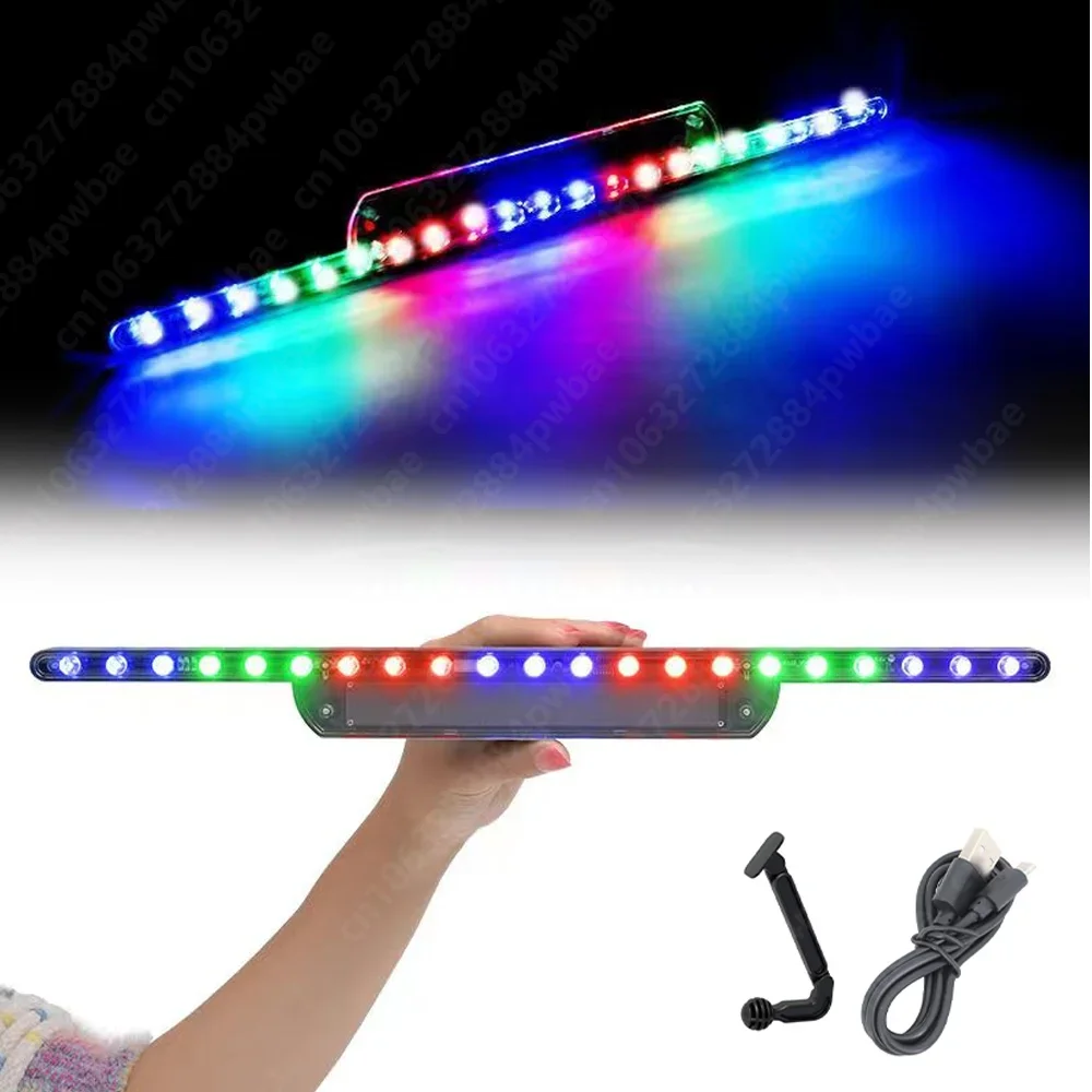 Автомобильный rgb стробоскоп на солнечной батарее