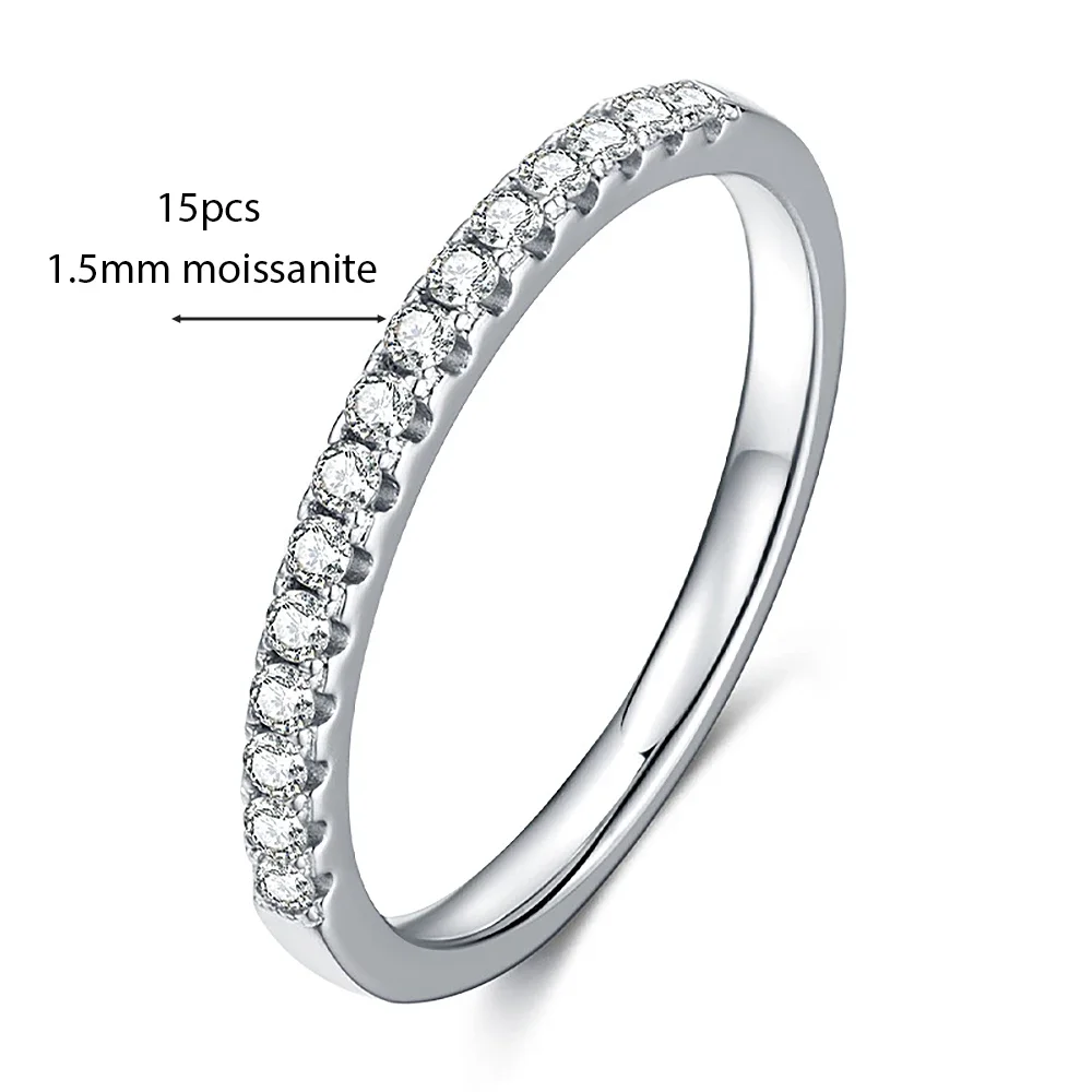 Кольца с микро-паве eternity band 1 - Фотография_4