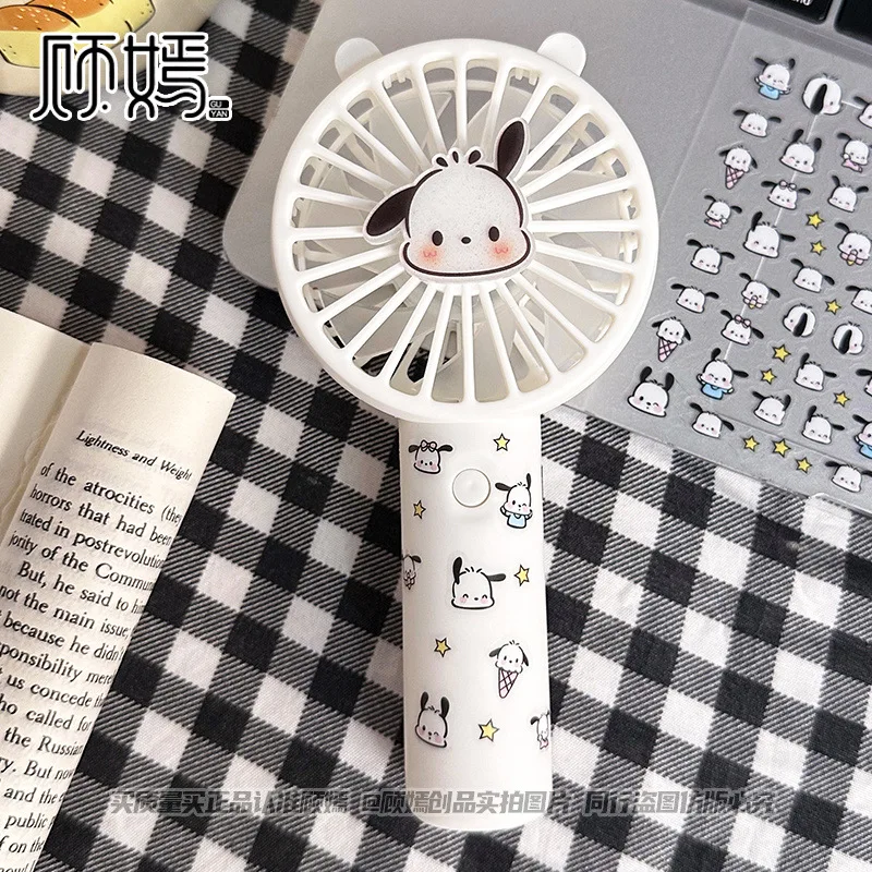 Sanrio diy ручной маленький вентилятор - Фотография_6