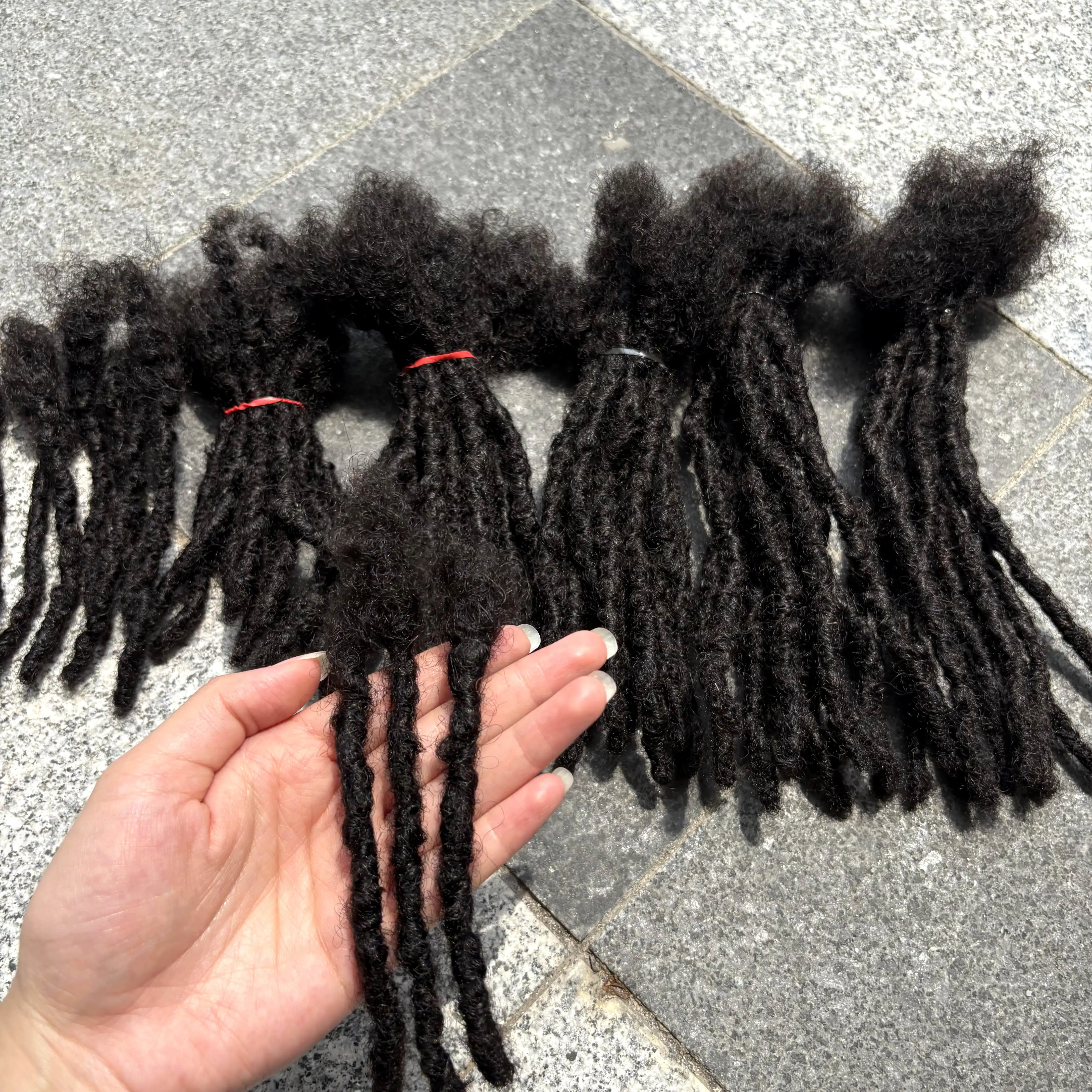 4-8 дюймов, 100% человеческие волосы - Фотография_2