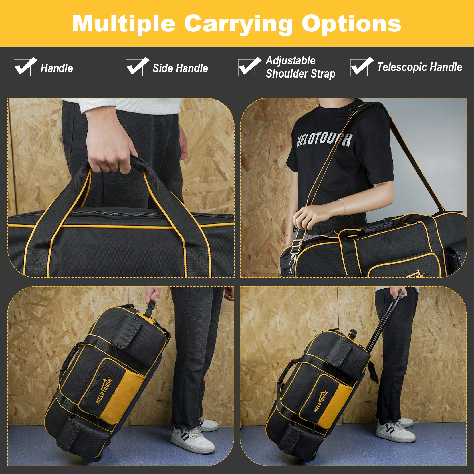 Сумка для инструментов на колесах melotough - Фотография_5