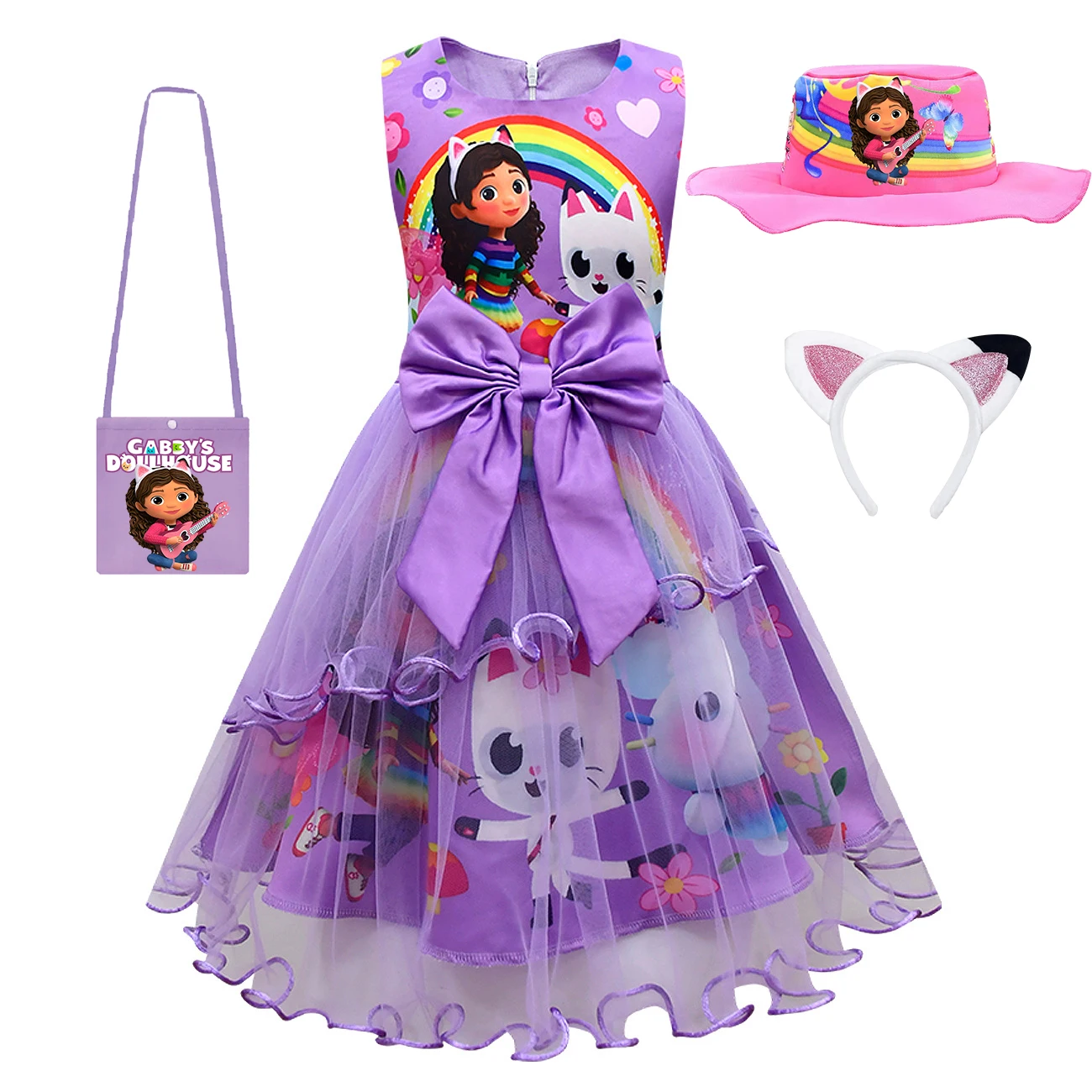 Детский костюм габби с шляпой - Фотография_2