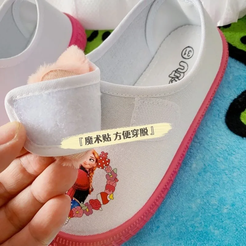 Новая детская обувь принцессы эльзы на весну и осень - Фотография_5