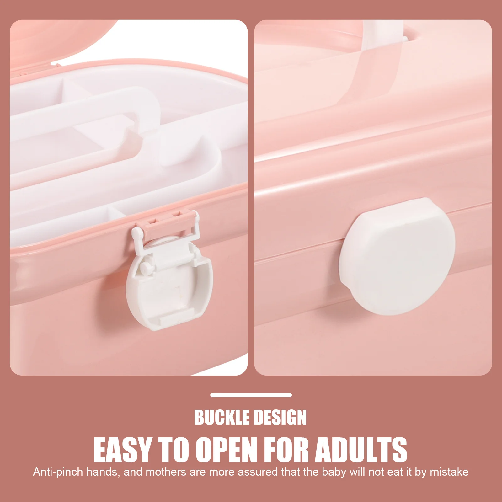 Розовый многофункциональный аптечный шкаф - Фотография_3