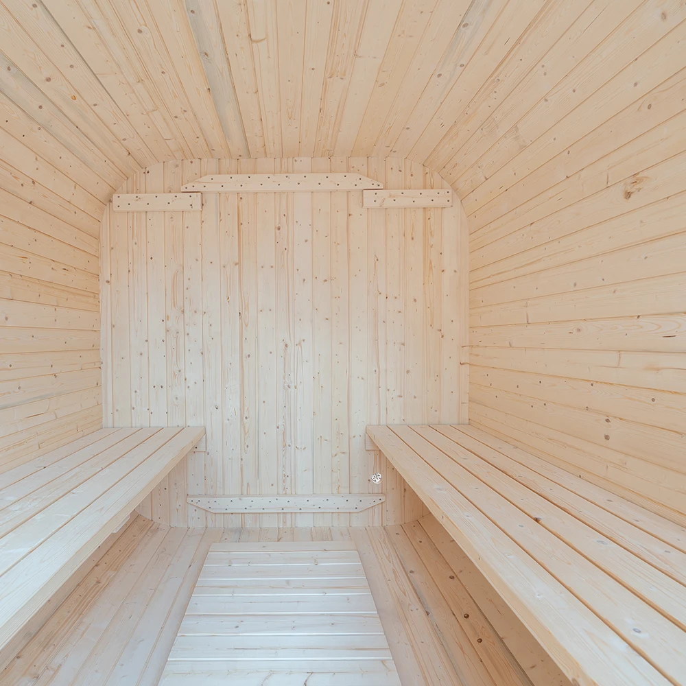 Открытая сауна паровая сауна семейная - Фотография_4