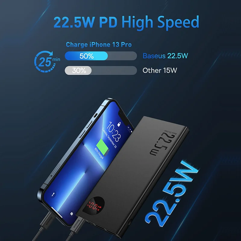 Baseus power bank 10000 мач с 22 - Фотография_2