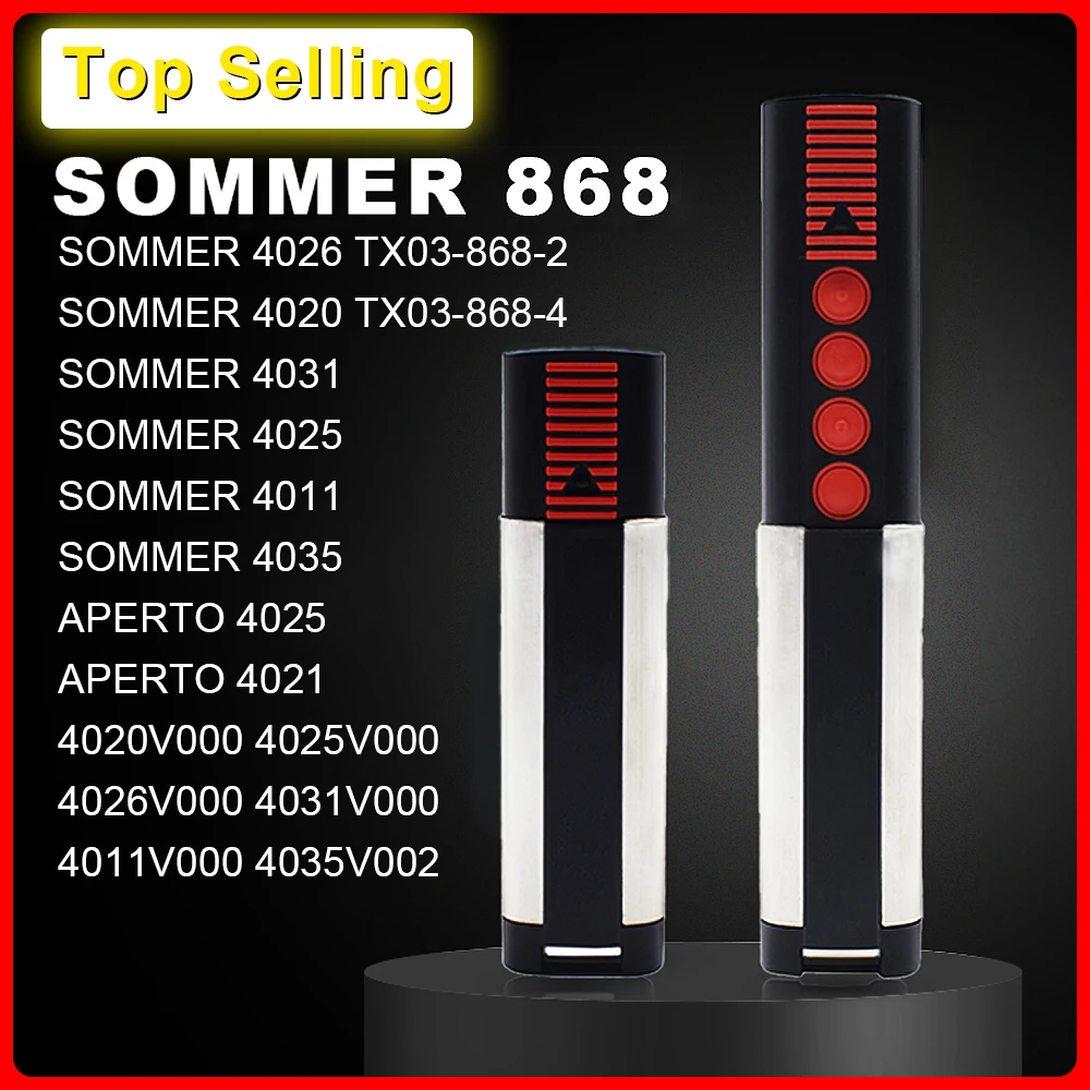 Sommer 4020 4026 tx03 868-4 пульт