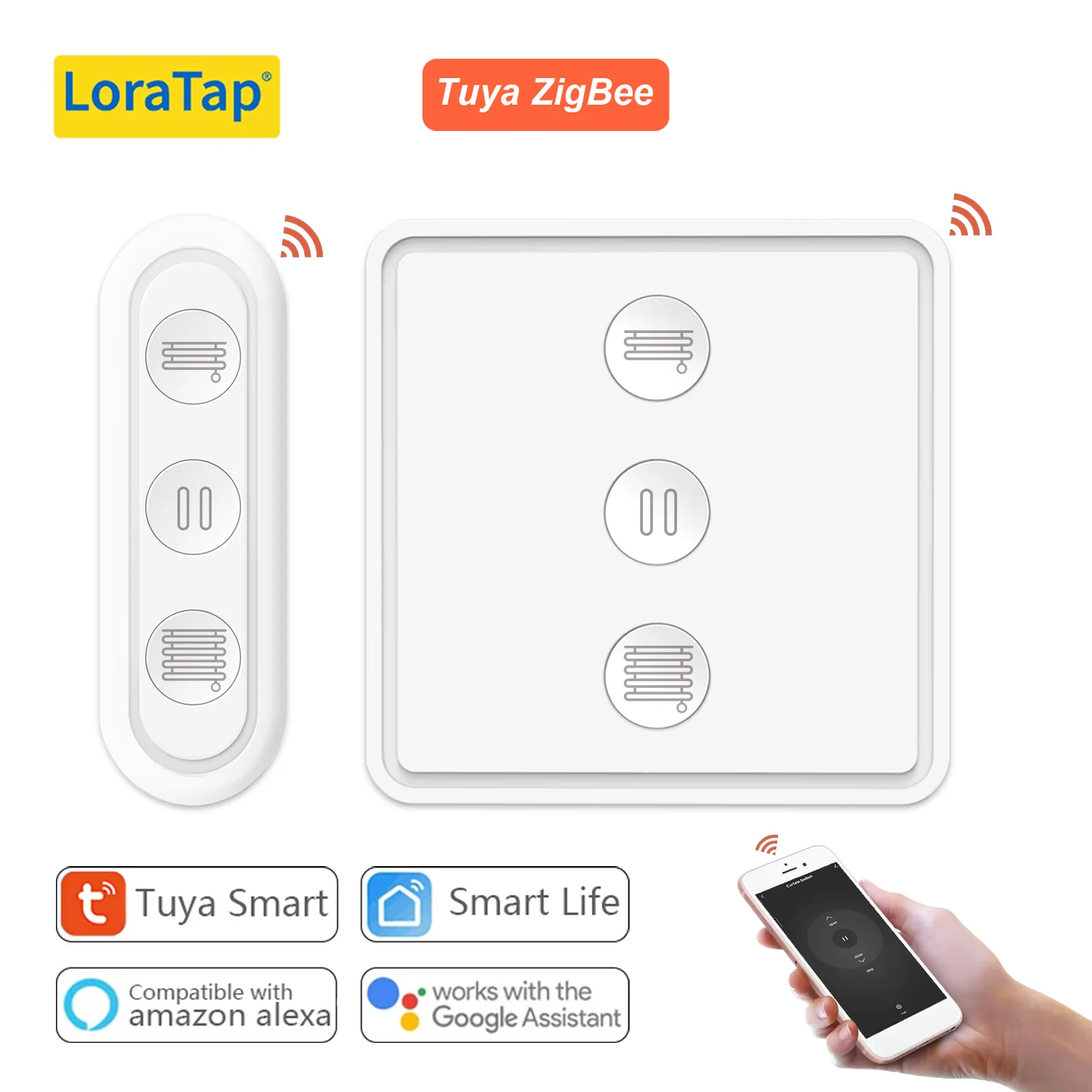 Loratap tuya smart life zigbee 3