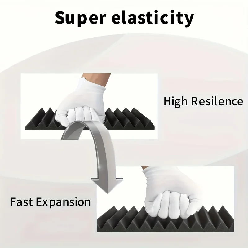 Звукоизоляционная панель 3d треугольная - Фотография_5