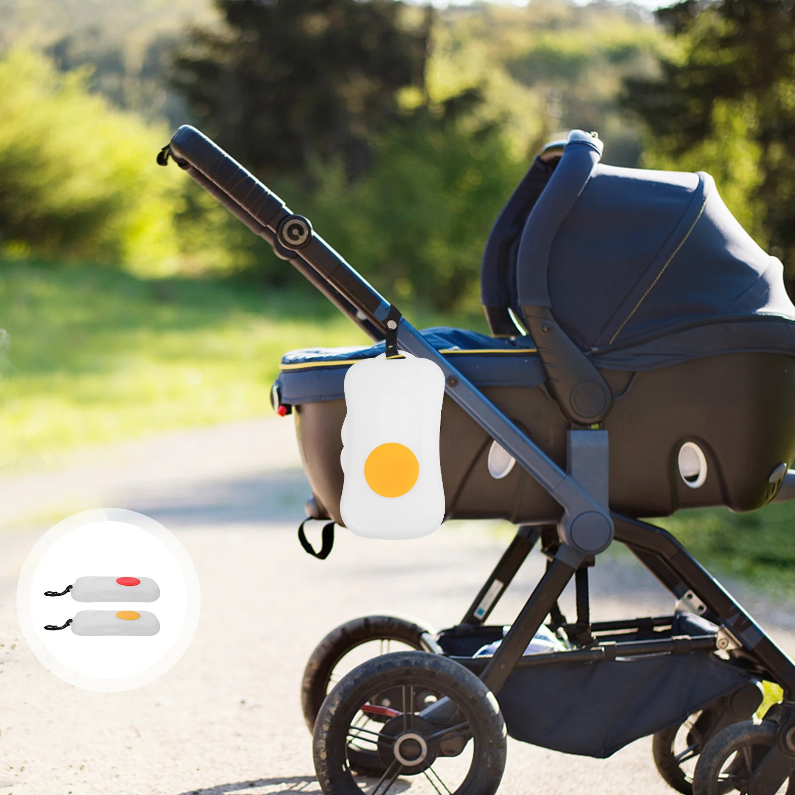 Подвесное хранилище влажных салфеток из полипропилена - Фотография_3