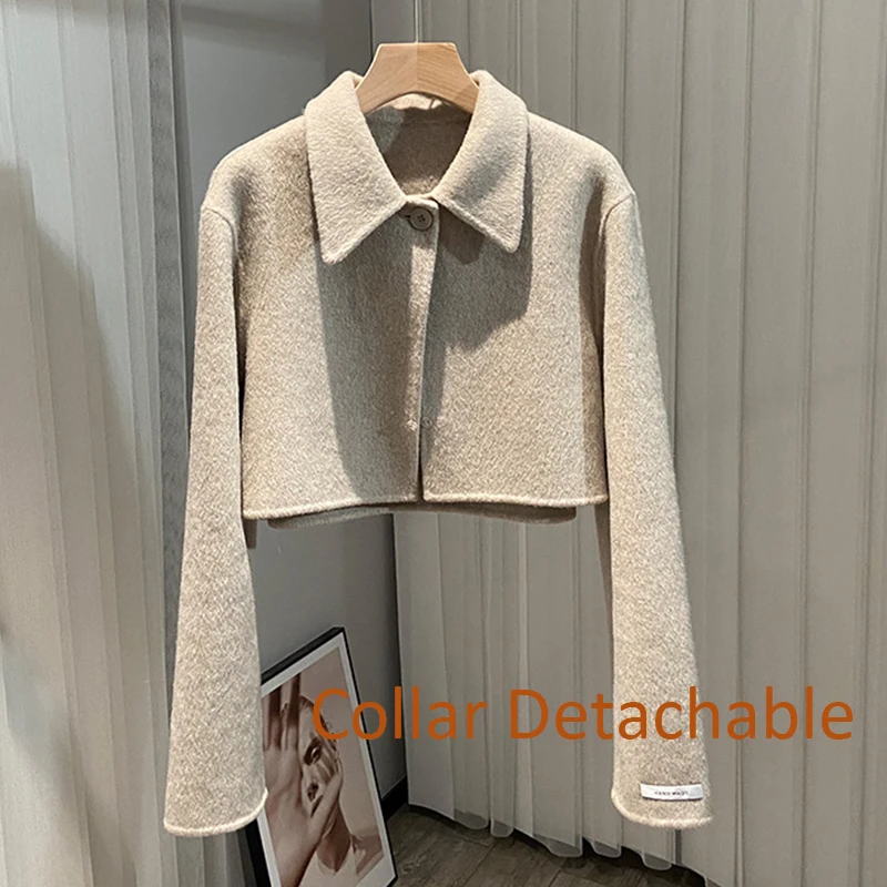 Женское шерстяное пальто - Фотография_4