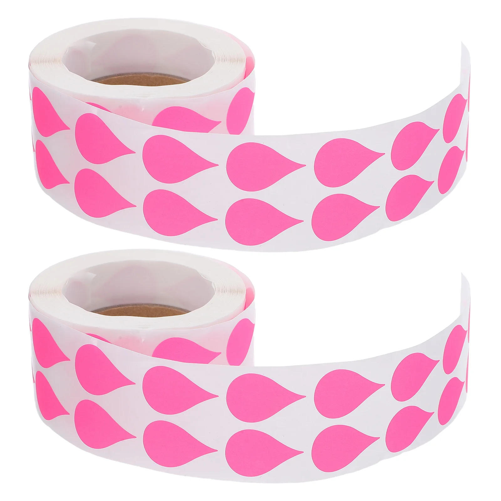 2 рулона, этикетки для блокнота с каплями дождя - Фотография_2