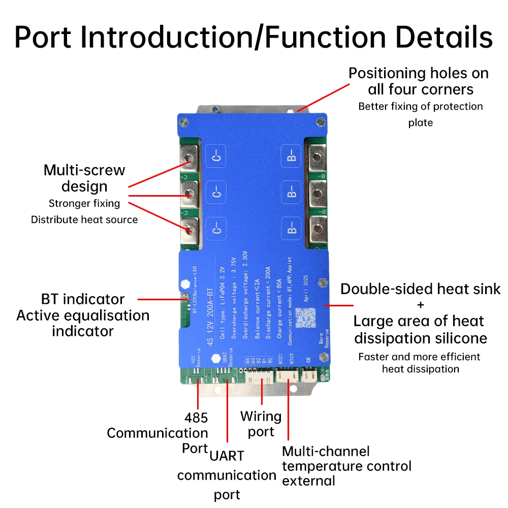 100a 200a smart bluetooth bms app - Фотография_5