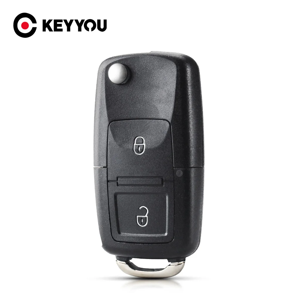 Keyyou 2-кнопочный складной автомобильный