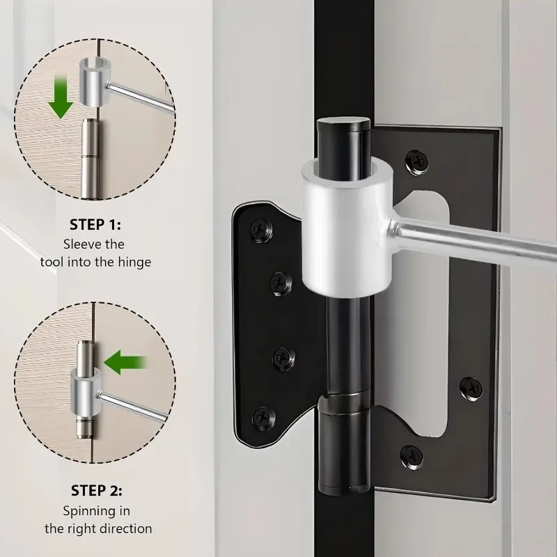 Гаечный ключ для ремонта дверных петель с двойной головкой - Фотография_3