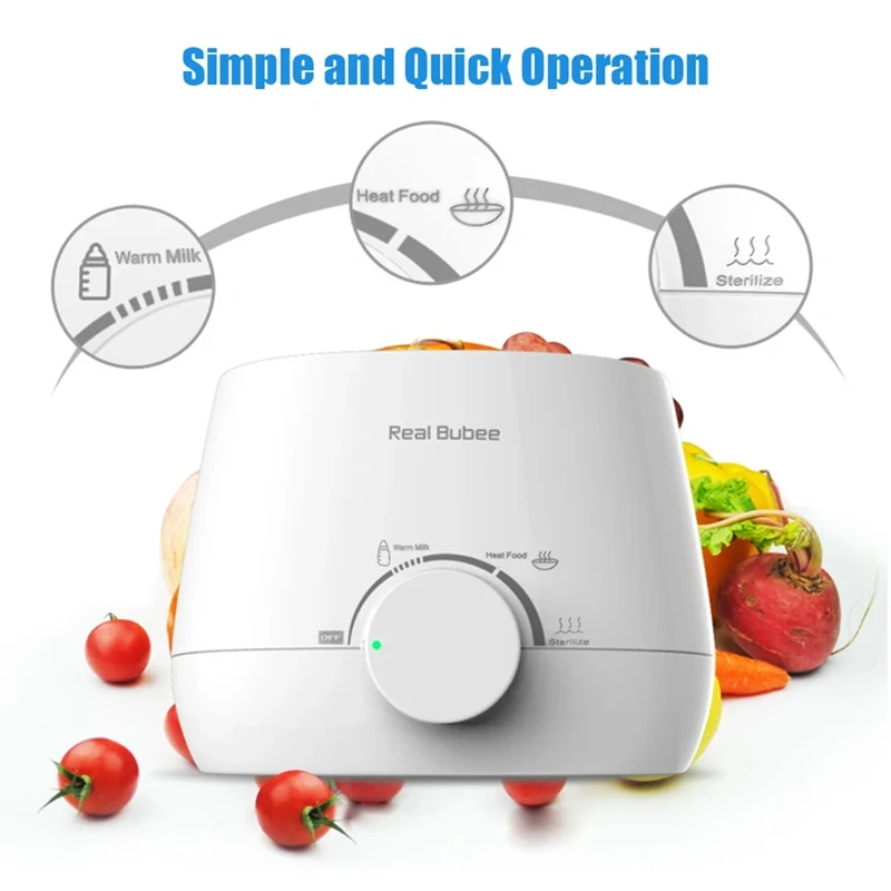 Детские бутылочки с подогревом молока real bubee - Фотография_3