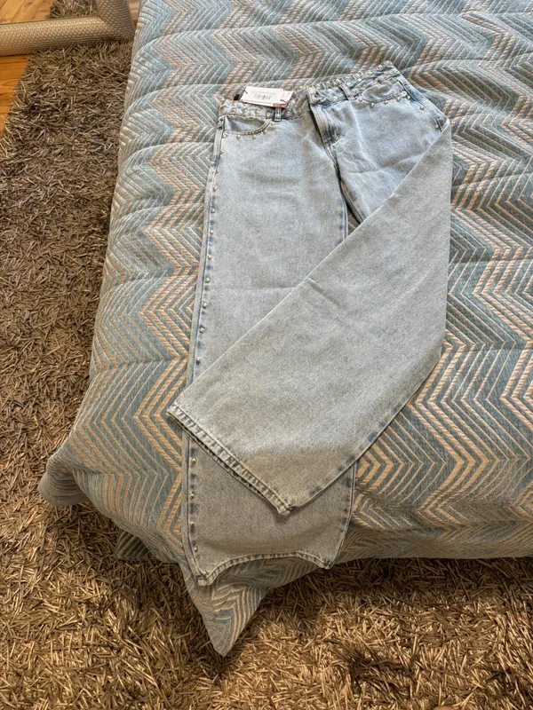 Y2k one dilemma джинсы с принтом - Фотография_4