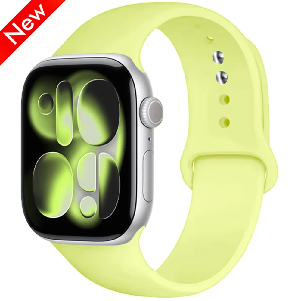 Силиконовый ремешок для apple watch 45 мм - Фотография_3