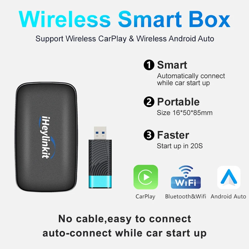 X-yuns smart carplay ai box беспроводной