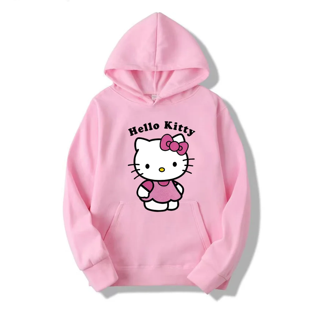 Красивые толстовки с принтом «hello kitty»