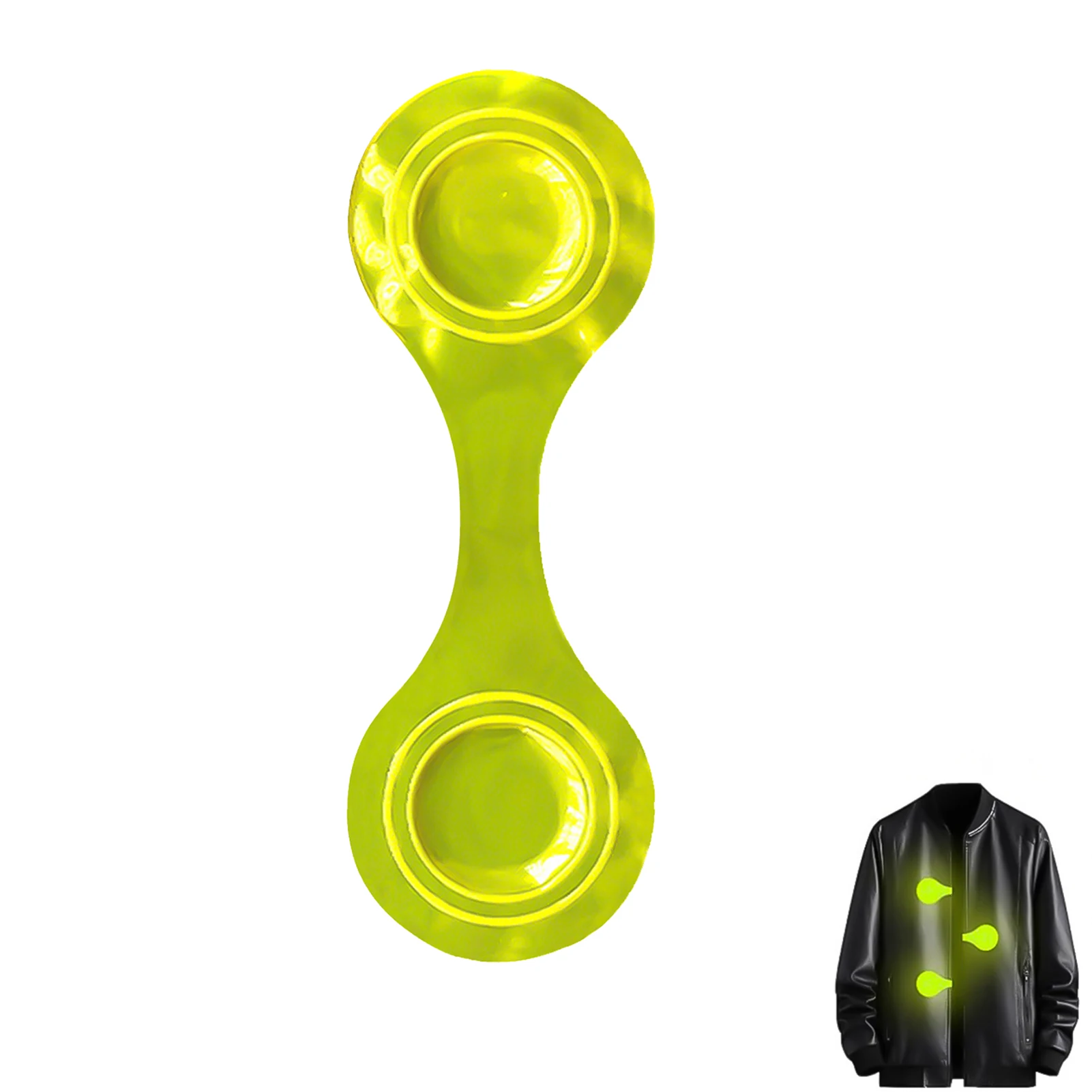 Светоотражающие магнитные зажимы для детских рюкзаков - Фотография_4